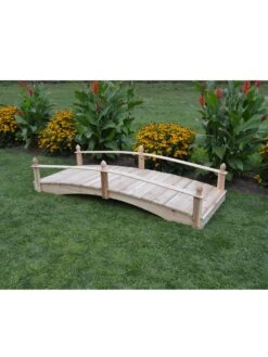 Acorn Garden Bridge Unfinished 4' X 8' -Nature's Yard Sales Store 3 4 crop 8613404 01V
