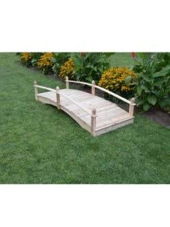 Acorn Garden Bridge Unfinished 3' X 6' -Nature's Yard Sales Store 3 4 crop 8613404 02V 6