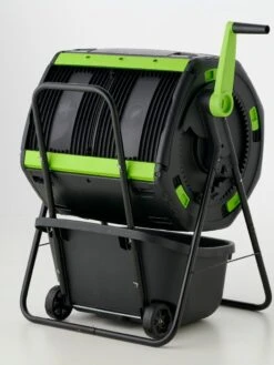 Maze 48 Gallon Compost Tumbler With Cart -Nature's Yard Sales Store 3 4 crop 8613576 05V