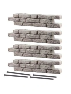 Rock Lock Interlocking Garden System, Straight Sets -Nature's Yard Sales Store 8588324 01V