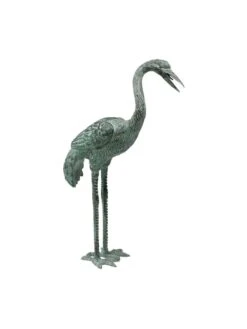 Bronze Crane Statues, Small -Nature's Yard Sales Store 8589916 001v