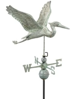 Verde Copper Heron Weathervane, Standard Size 6 Verde Copper Heron Weathervane, Standard Size -Nature's Yard Sales Store 8593536 003v copper heron weathervane standard size