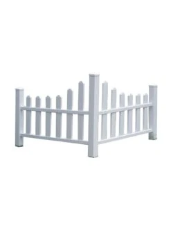 Country Corner Vinyl Picket Fence -Nature's Yard Sales Store 8593637 02v