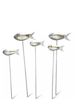 Fish Out Of Water Garden Stakes, Set Of 5 -Nature's Yard Sales Store 8593672 0067 tif