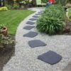 Recycled Rubber Flagstone Stepping Stone
