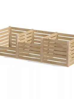 Cedar Wood Composter Add-On Kit -Nature's Yard Sales Store 8594624 05V tif