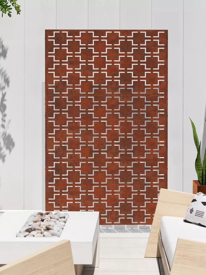 Veradek 3-Panel Privacy Screen Set, Quadra 1 Veradek 3-Panel Privacy Screen Set, Quadra