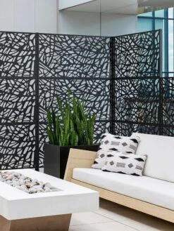 Veradek 3-Panel Privacy Screen Set, Web -Nature's Yard Sales Store 8599206 10V tif