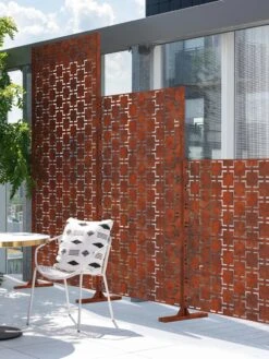 Veradek 2-Panel Privacy Screen Set, Quadra -Nature's Yard Sales Store 8599207 04V tif