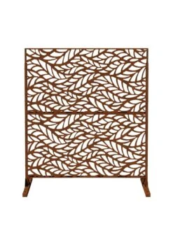 Veradek 2-Panel Privacy Screen Set, Flowleaf 13 Veradek 2-Panel Privacy Screen Set, Flowleaf -Nature's Yard Sales Store 8599212 13V tif