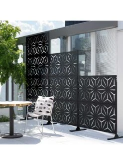 Veradek 2-Panel Privacy Screen Set, Star -Nature's Yard Sales Store 8599214 08v