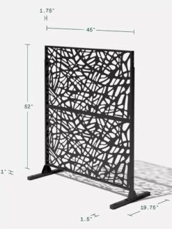 Veradek 2-Panel Privacy Screen Set, Web -Nature's Yard Sales Store 8599215 10V tif
