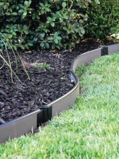 Curved Composite Landscape Edging Kit With 1" Boards -Nature's Yard Sales Store 8599404 11V tif