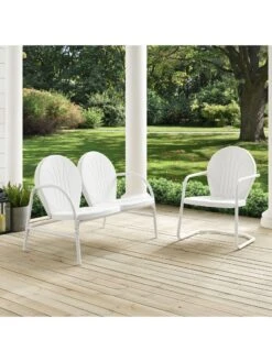 Crosley Griffith Loveseat & Chair Outdoor Seating Set 6 Crosley Griffith Loveseat & Chair Outdoor Seating Set -Nature's Yard Sales Store 8599634 05v