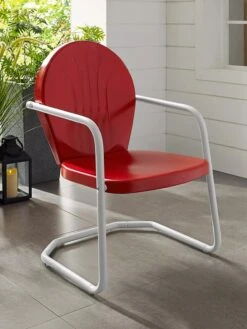 Crosley Griffith Metal Outdoor Chair -Nature's Yard Sales Store 8599640 14V tif