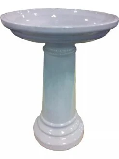 Classic Ceramic Bird Bath 7 Classic Ceramic Bird Bath -Nature's Yard Sales Store 8600171 03V tif