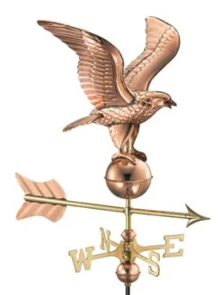 Eagle Cottage Copper Weathervane With Roof Mount -Nature's Yard Sales Store 8600278 04v