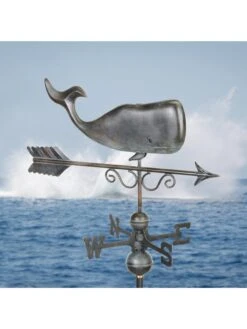 Save The Whales™ Copper Weathervane 7 Save The Whales™ Copper Weathervane -Nature's Yard Sales Store 8600371 03v