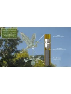 Graceful Blue Heron Copper Weathervane -Nature's Yard Sales Store 8600374 06v