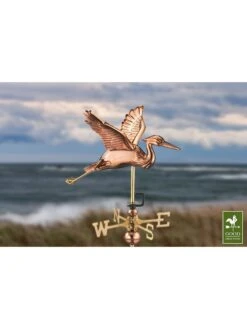 Blue Heron Cottage Copper Weathervane 8 Blue Heron Cottage Copper Weathervane -Nature's Yard Sales Store 8600375 04v