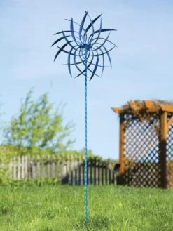 Pinwheel Wind Spinner, 22" 7 Pinwheel Wind Spinner, 22" -Nature's Yard Sales Store 8600488 02V tif