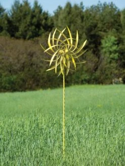 Pinwheel Wind Spinner, 22" 6 Pinwheel Wind Spinner, 22" -Nature's Yard Sales Store 8600488 04V tif