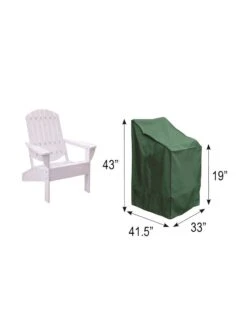 Bosmere Adirondack Chair Waterproof Cover -Nature's Yard Sales Store 8608857 02v