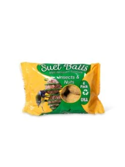 Suet Balls, 4-Pack -Nature's Yard Sales Store 8608923 4431 insect and nuts suet balls 4 pack
