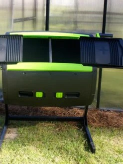 Maze Compost Tumbler And Cart Combo -Nature's Yard Sales Store 8609198 08V tif