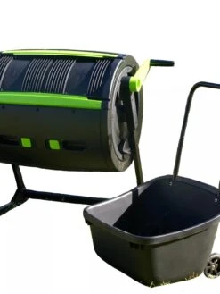 Maze Compost Tumbler And Cart Combo -Nature's Yard Sales Store 8609198 10V tif