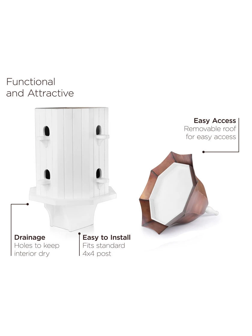 Dovecote Manor Bird House 4 Dovecote Manor Bird House - Image 4