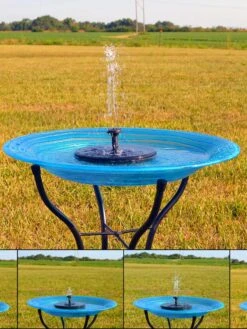 Floating Solar Bird Bath Bubbler 5 Floating Solar Bird Bath Bubbler -Nature's Yard Sales Store 8609905 01V tif