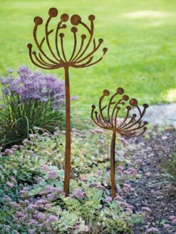 Queen Anne's Lace Garden Stake Set Of 2 -Nature's Yard Sales Store 8610210 0105 tif