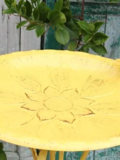 Vintage Floral Birdbath 5 Vintage Floral Birdbath -Nature's Yard Sales Store 8610559 02V JPG