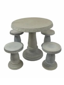 Patio Set, Round Table & 4 Stools 13 Patio Set, Round Table & 4 Stools -Nature's Yard Sales Store 8610576 05v 1