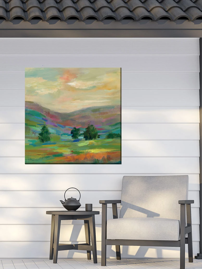 Fields Afar Outdoor Wall Art 1 Fields Afar Outdoor Wall Art