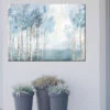 Silent Blue Outdoor Wall Art