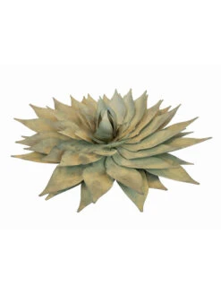 Desert Steel Spiral Aloe Sculpture -Nature's Yard Sales Store 8610751 01v desert steel spiral aloe 24 inch