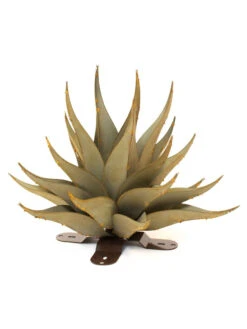Desert Steel Sharkskin Agave Sculpture -Nature's Yard Sales Store 8610754 01v desert steel sharkskin agave small