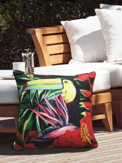 Outdoor Decor™ Floor Pillows, 24" X 24" -Nature's Yard Sales Store 8611118 105v trfl outdoor floor deco pillow 24x24 tropical flowers