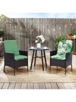 Outdoor Decor™ Seat Pad High Back Cushions, 20" X 45" 14 Outdoor Decor™ Seat Pad High Back Cushions, 20" X 45" -Nature's Yard Sales Store 8611125 106v grli outdoor seat pad high back cushions 20x45 green lily