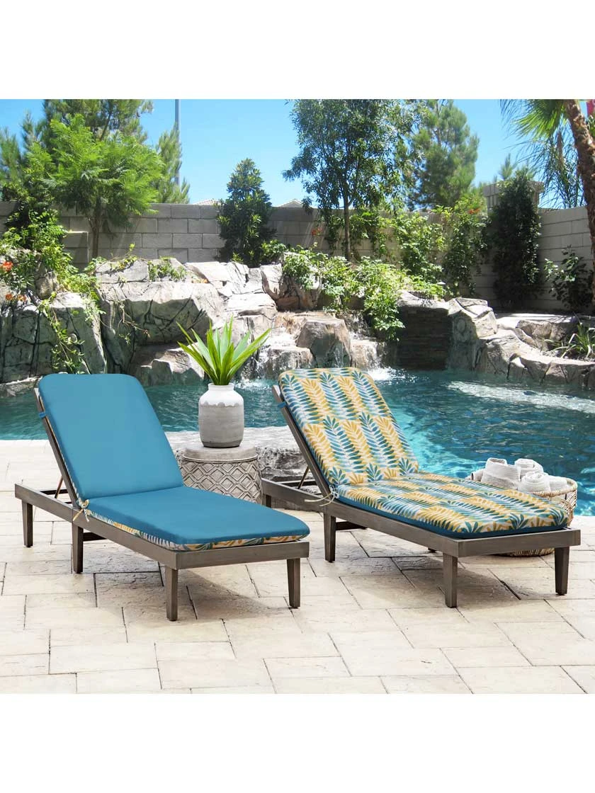 Outdoor Decor™ Chaise Lounge Cushions, 22" X 73" 8 Outdoor Decor™ Chaise Lounge Cushions, 22" X 73" - Image 8