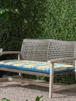 Outdoor Decor™ Bench Cushions, 18" X 48" 13 Outdoor Decor™ Bench Cushions, 18" X 48" -Nature's Yard Sales Store 8611128 200V AQUA tif
