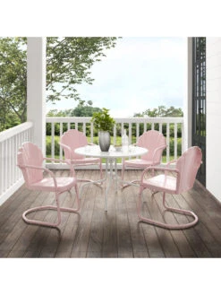 Crosley Tulip 5-piece Outdoor Dining Set -Nature's Yard Sales Store 8611578 pi 15v