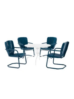 Crosley Ridgeland 5-piece Outdoor Dining Set -Nature's Yard Sales Store 8611579 ny 03v crosley ridgeland 5 piece outdoor dining set