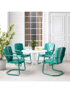 Crosley Ridgeland 5-piece Outdoor Dining Set -Nature's Yard Sales Store 8611579 tu 23v