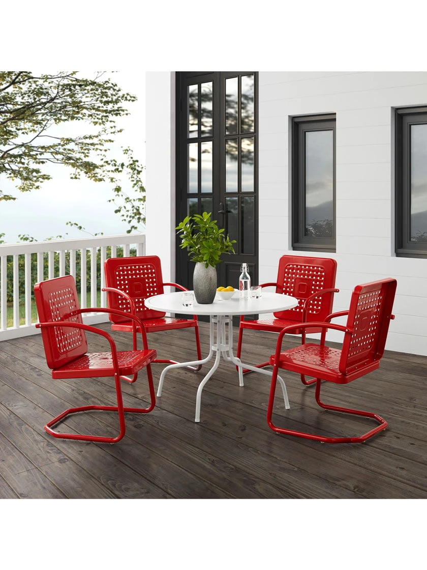 Crosley Bates 5-piece Outdoor Dining Set 4 Crosley Bates 5-piece Outdoor Dining Set - Image 4