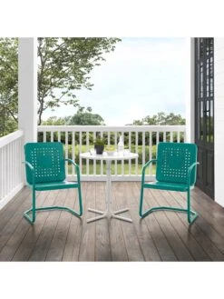 Crosley Bates 3-piece Outdoor Bistro Set 13 Crosley Bates 3-piece Outdoor Bistro Set -Nature's Yard Sales Store 8611590 tu 12v