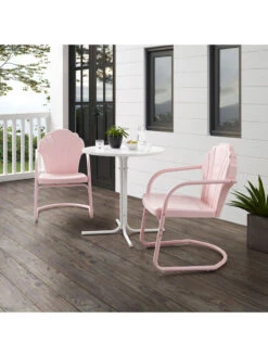 Crosley Tulip 3-piece Outdoor Bistro Set -Nature's Yard Sales Store 8611591 pi 17v