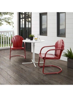 Crosley Tulip 3-piece Outdoor Bistro Set -Nature's Yard Sales Store 8611591 rd 27v